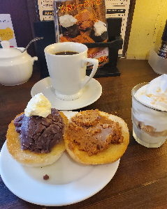 カフェで気分転換